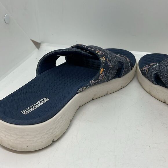 SKECHERS GO WALK FLEX BUTTERFLY SANDALS WOMENS FTL-08-256 - Picture 6 of 9